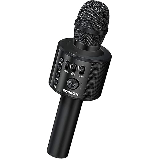 BONAOK Wireless Karaoke Microphone