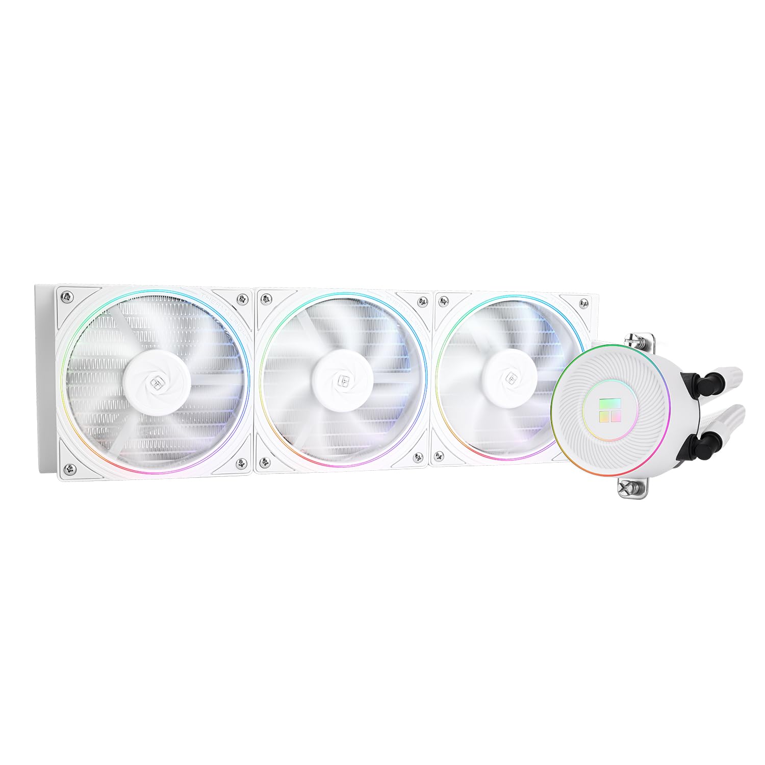 TR-Thermalright AQUA ELITE 360 V5 ARGB White, chłodzenie cieczą CPU, 360 mm AIO, 3 wentylatory PWM ARGB 2000 RPM, dla AM4/AM5, Intel LGA1851/1700/115x/1200 (białe)