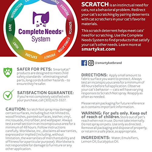Smartykat 09896 Scratch Not Scratch Deterrent Spray For Cats thumb #4