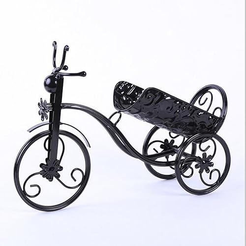 Miniatura 2 de cdybox rack titular de vino de hierro forjado bicicleta forma Triciclo Art Home Décor