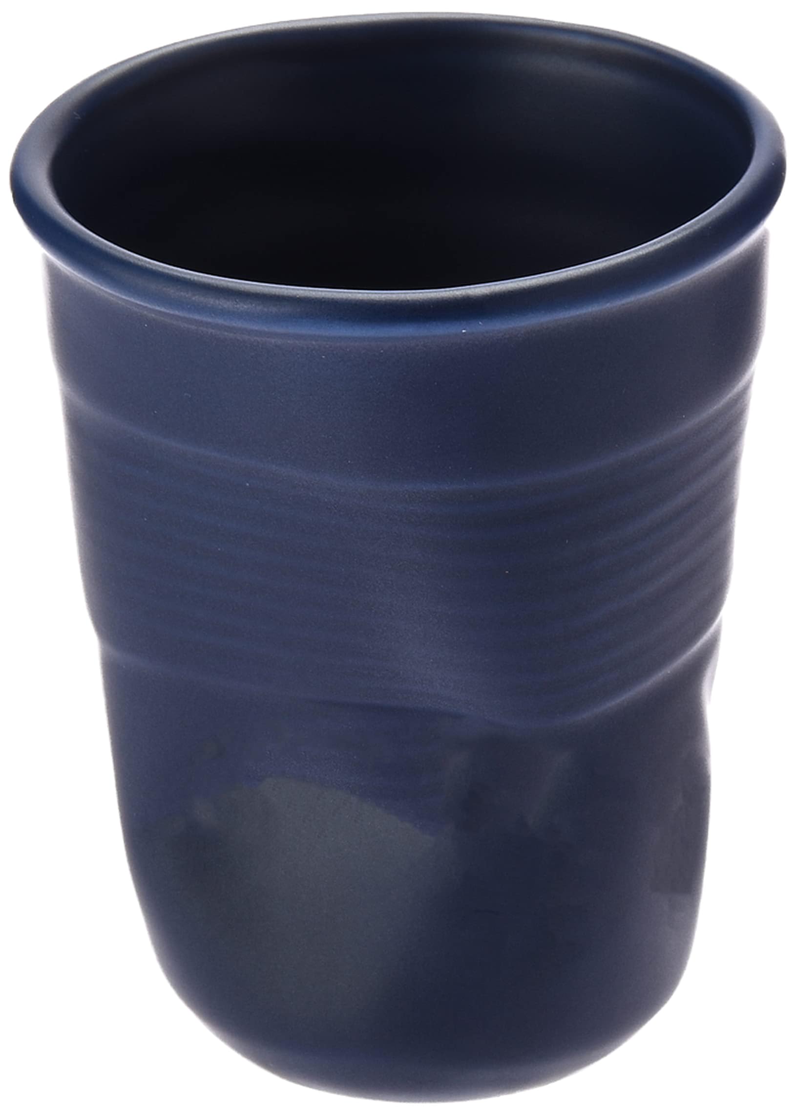 Shallow6Cm Finger Press Cup-Matt Dark Blue (CHP-701-BLU)
