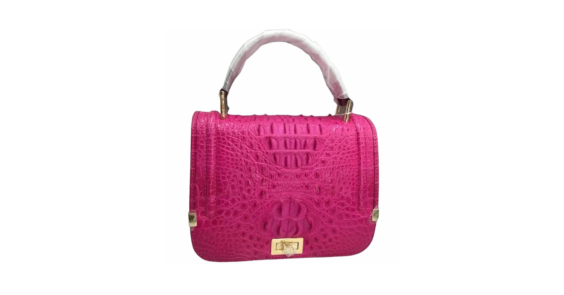 希少 GENUINE CROCODILE SKIN ハンドバッグ ピンク crocodile hand bag (HCP) ≪pink≫ – Jeanne & Jean