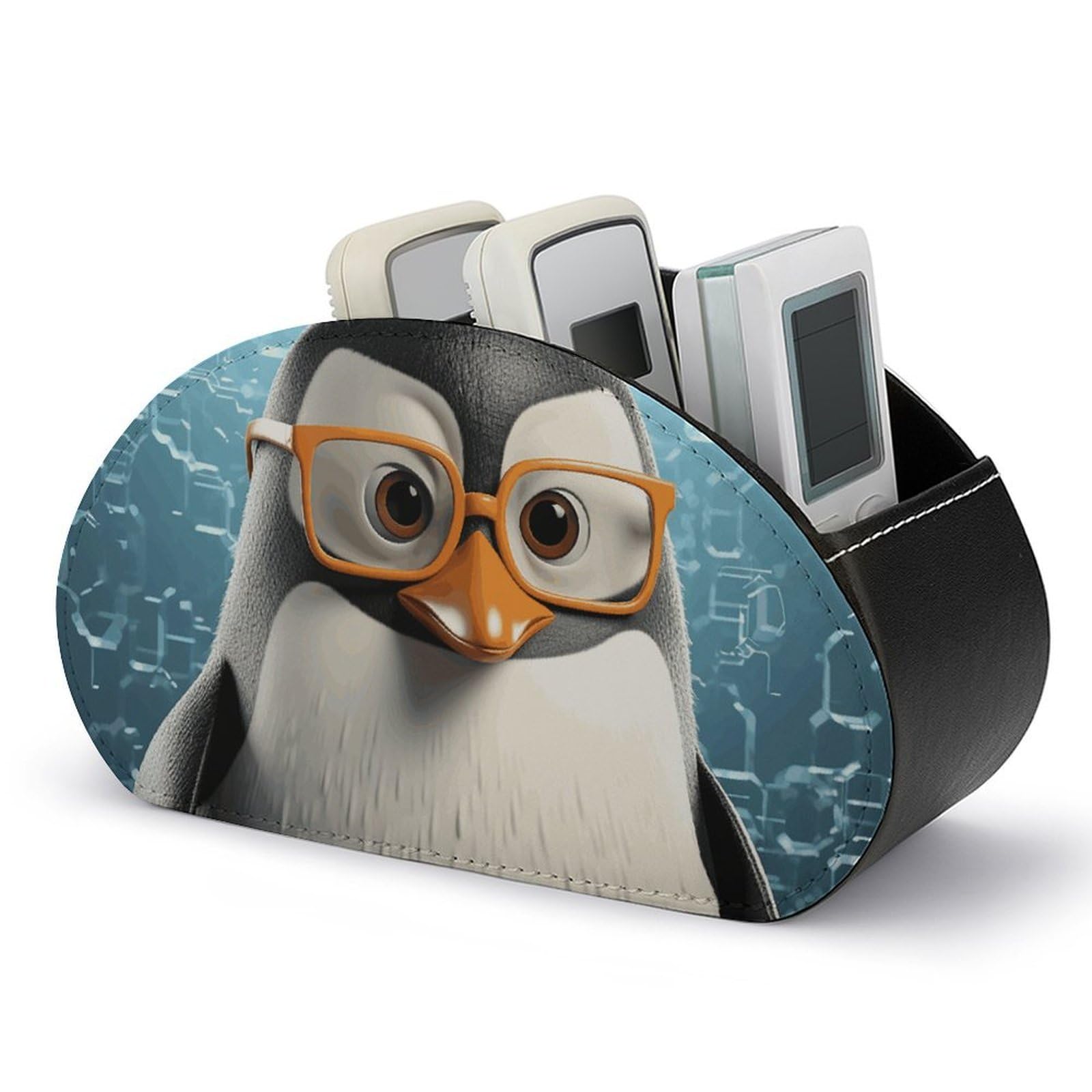 Support de télécommande à lunettes idéal pour organiser votre table basse de salon