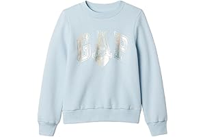 Girls' V-Logo Gap Sweatshirt