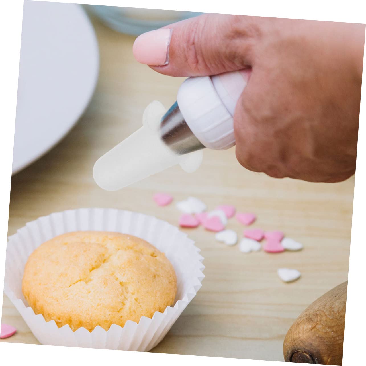 VALICLUD 6 pièces Couvre-Embouts de Douilles Pâtisserie Silicone Souple Protection Anti-Rayures pour Décoration Gâteaux Petit Moyen Grand Accessoires Réutilisables pour Poche à Douille
