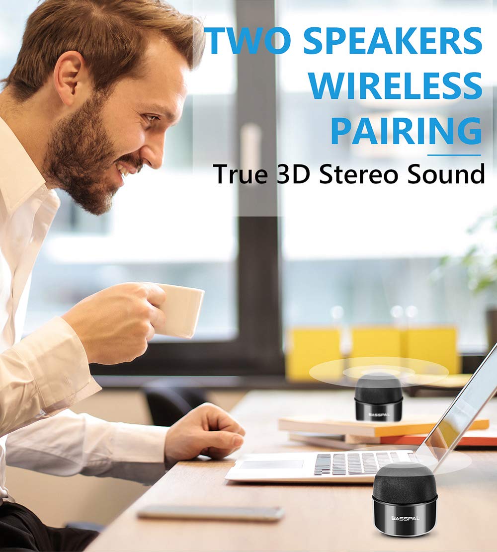 basspal portable bluetooth speakers