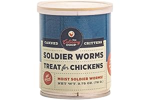 Fluker's Culinary Coop Canned Soldier Worms Chicken Treat