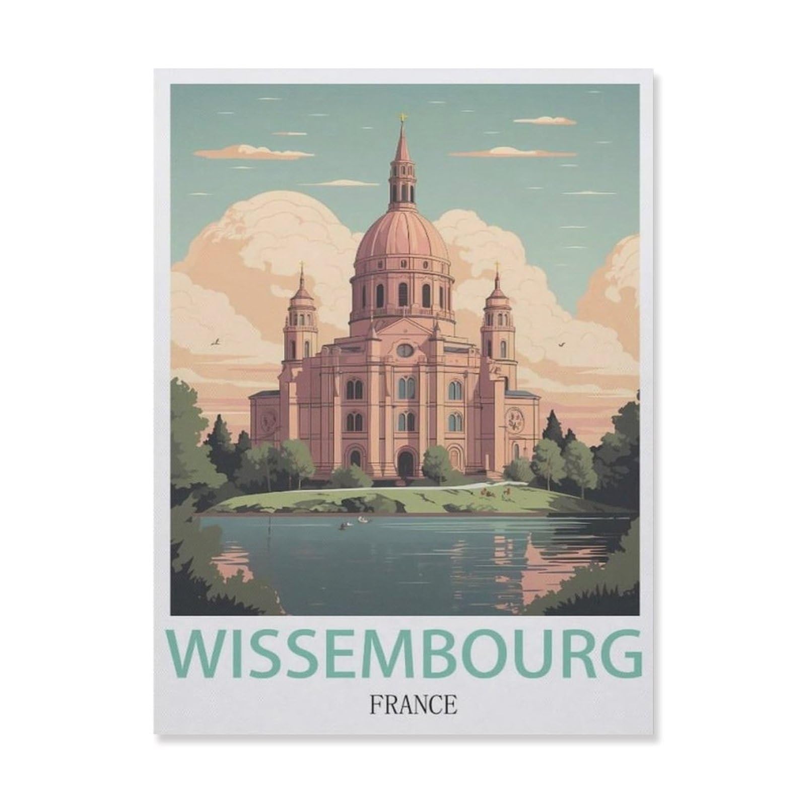Metal Signs，Wissembourg France(20x30cm）