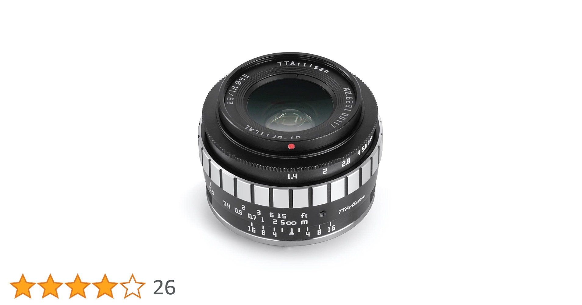 Amazon.co.jp: TTArtisan 23mm F1.4 Xマウント MF 単焦点レンズ