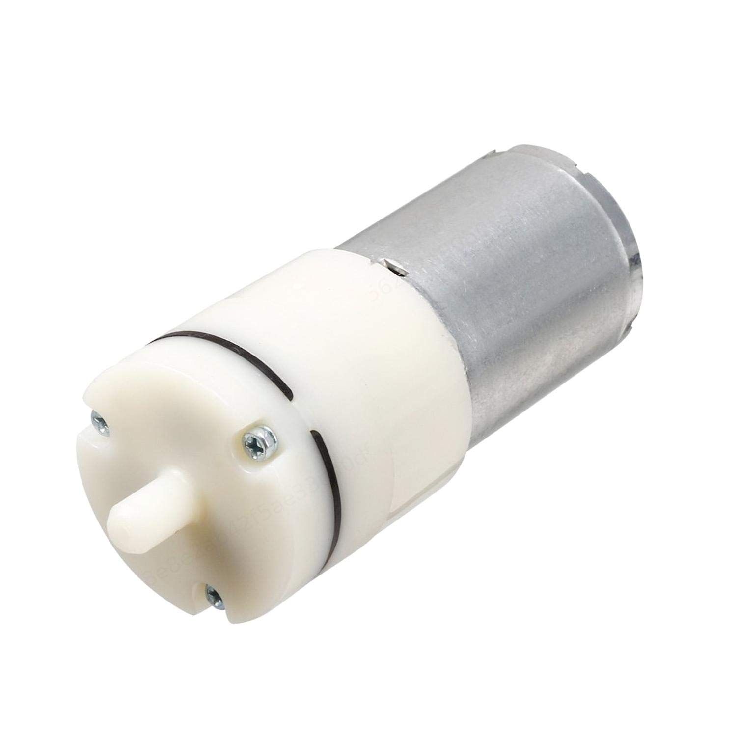 1PC Silver Mini Air Pump Motor DC 6V Aquarium Oxygen Circulate Metal Mini Air Pump Motor