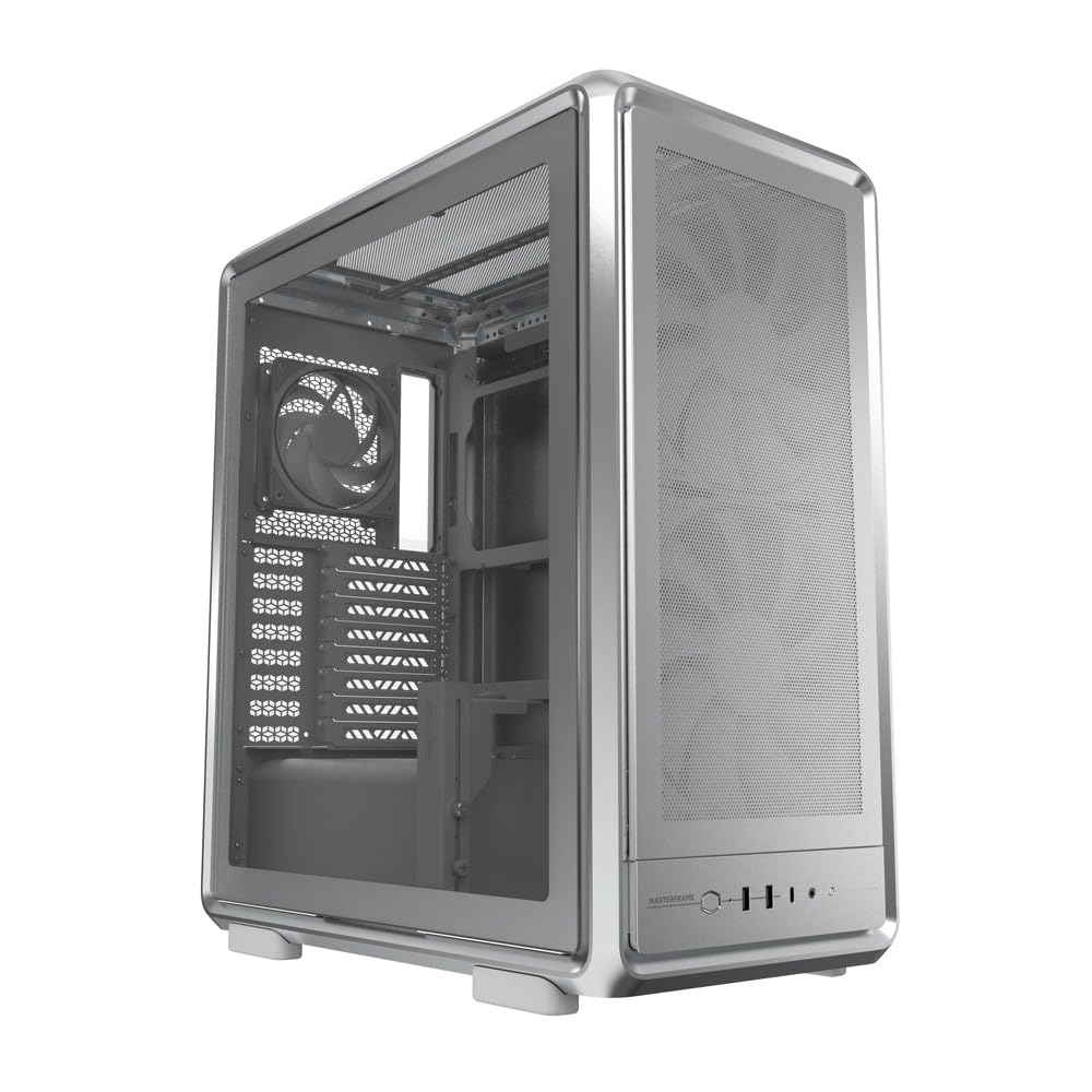 Amazon | Cooler Master MasterFrame 500 Mesh Silver オープン