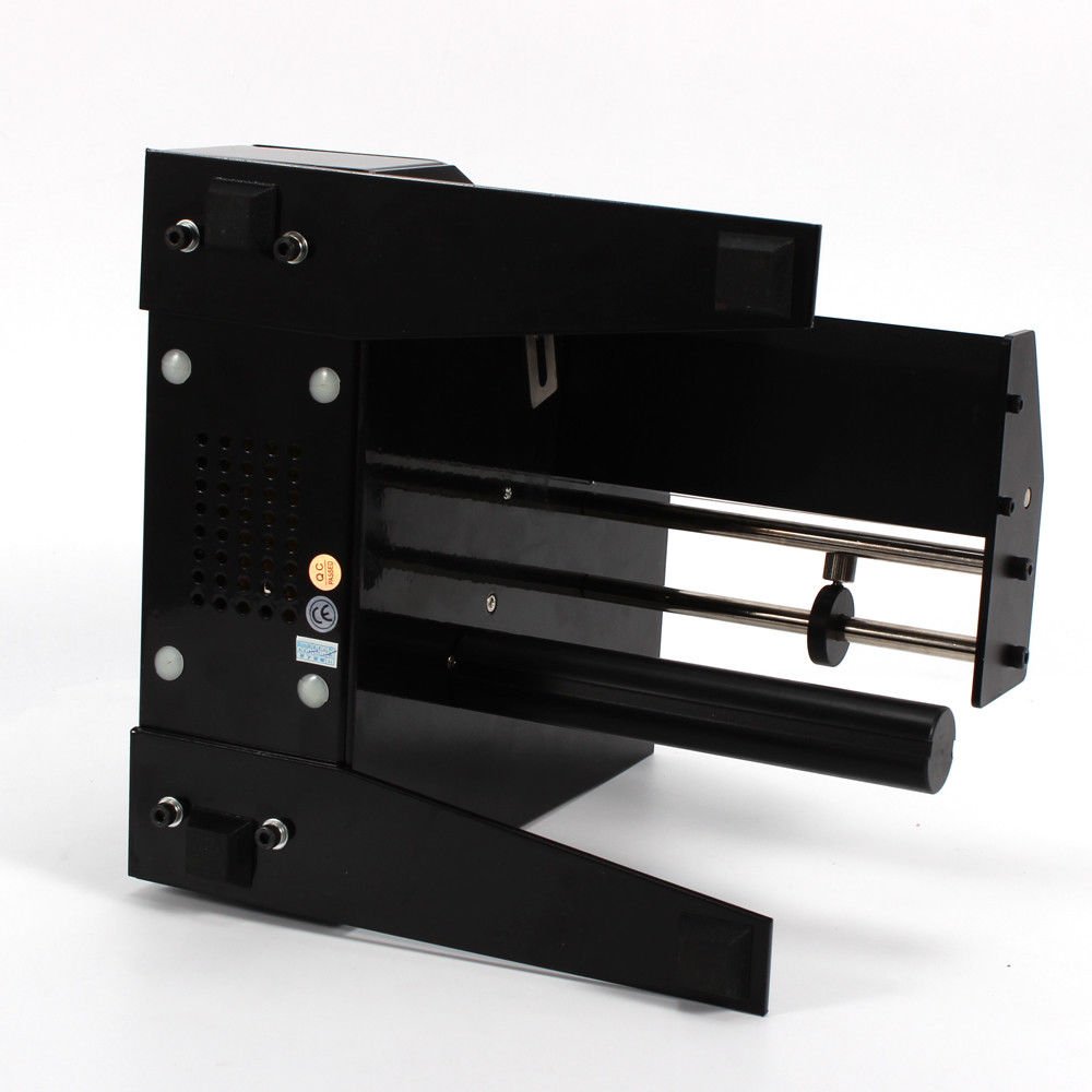 Distributore automatico di etichette con display LED, larghezza massima 140 mm, lunghezza 150 mm