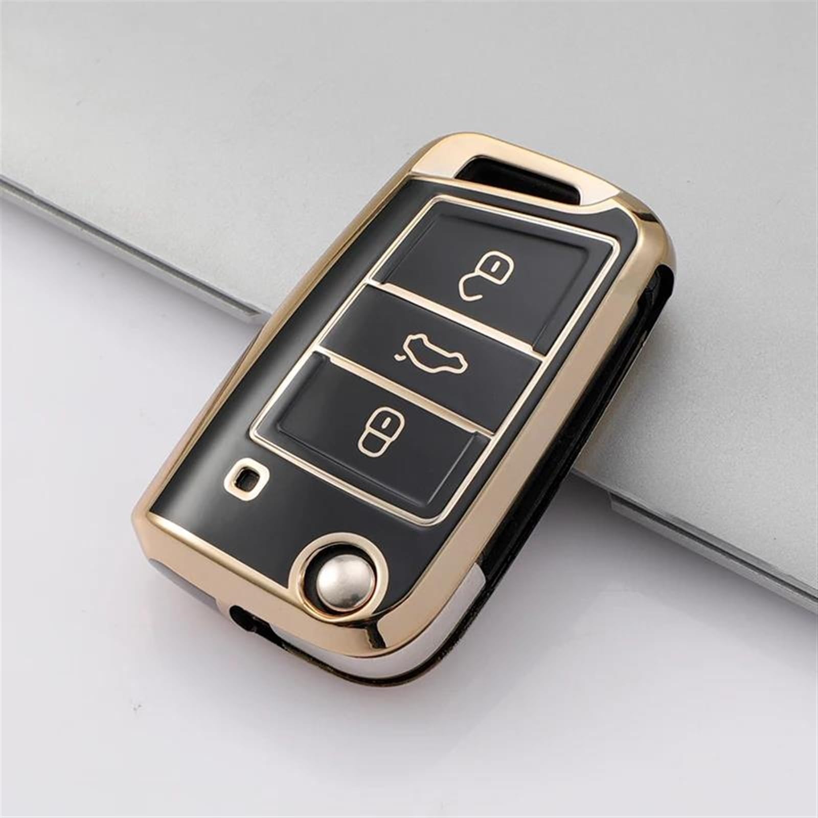 Coque de clé pour Seat Ateca Leon Ibiza | Housse protection 3 boutons