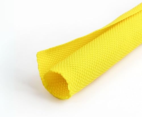 Miniatura 10 de Funda de organización de cables trenzados divididos de 3/16 pulgadas para cable USB, cable de alimentación de audio y video, protector de cable de