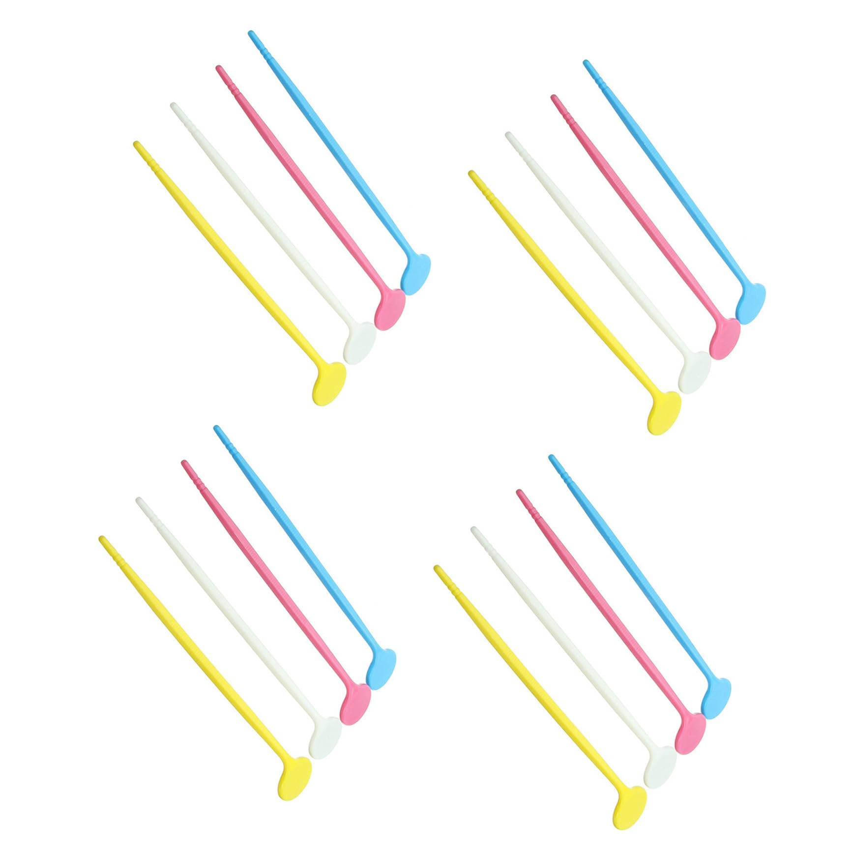 Specchietto Dentale Monouso 100 Pezzi in Plastico Blu | Igiene Orale Domestica, Visualizzazione dei Denti e Retrazione Guance, Confezione da 100