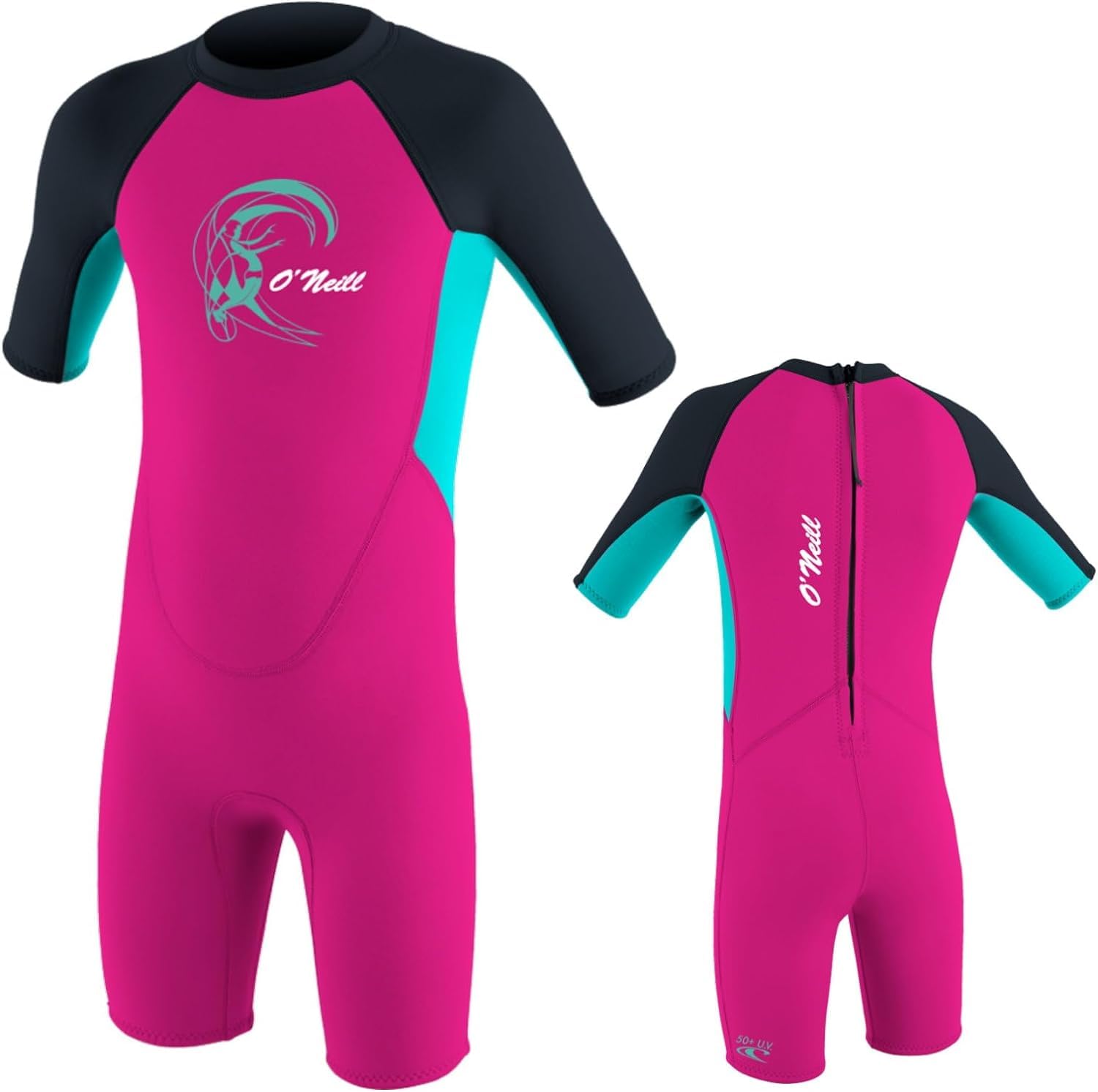 YOOJIA Enfant Fille Garçon Maillot De Bain 1 Pièce Manches Courtes Avec