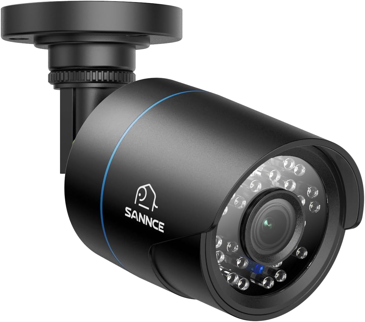 1080P Security Camera AHD/TVI/CVI/CVBS 4-in-1 CCTV Camera IP66 Weatherproof Analog CCTV Surveillance Bullet Camera Indoor Outdoor, 100ft Night Vision, No Power Supply and Cable, Only A Camera