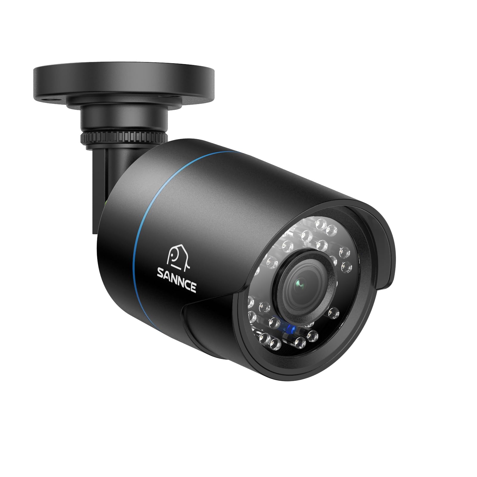 1080P Security Camera AHD/TVI/CVI/CVBS 4-in-1 CCTV Camera IP66 Weatherproof Analog CCTV Surveillance Bullet Camera Indoor Outdoor, 100ft Night Vision, No Power Supply and Cable, Only A Camera