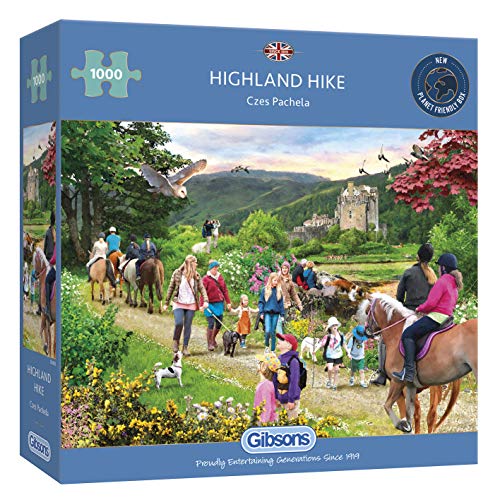 Gibsons Highland Hike Jigsaw Puzzle (1000 Pieces)