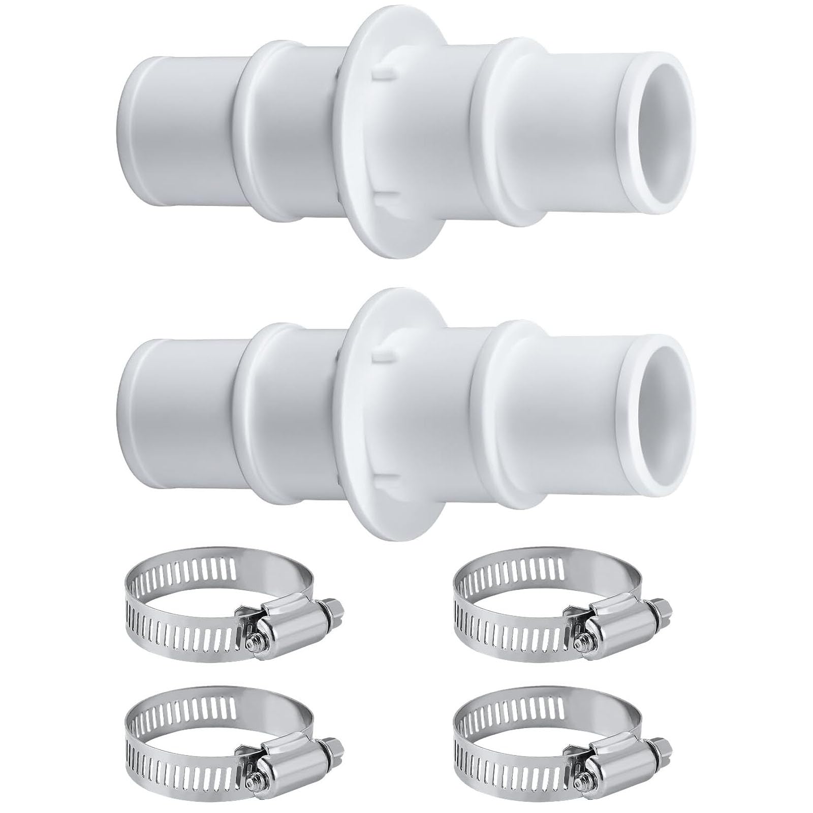 COKVBSKZ 2Pack Pool Hose Connector 1-1/4