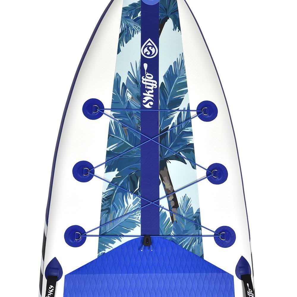 SUP SKIFFO nadmuchiwana deska surfingowa dla początkujących i zaawansowanych z akcesoriami