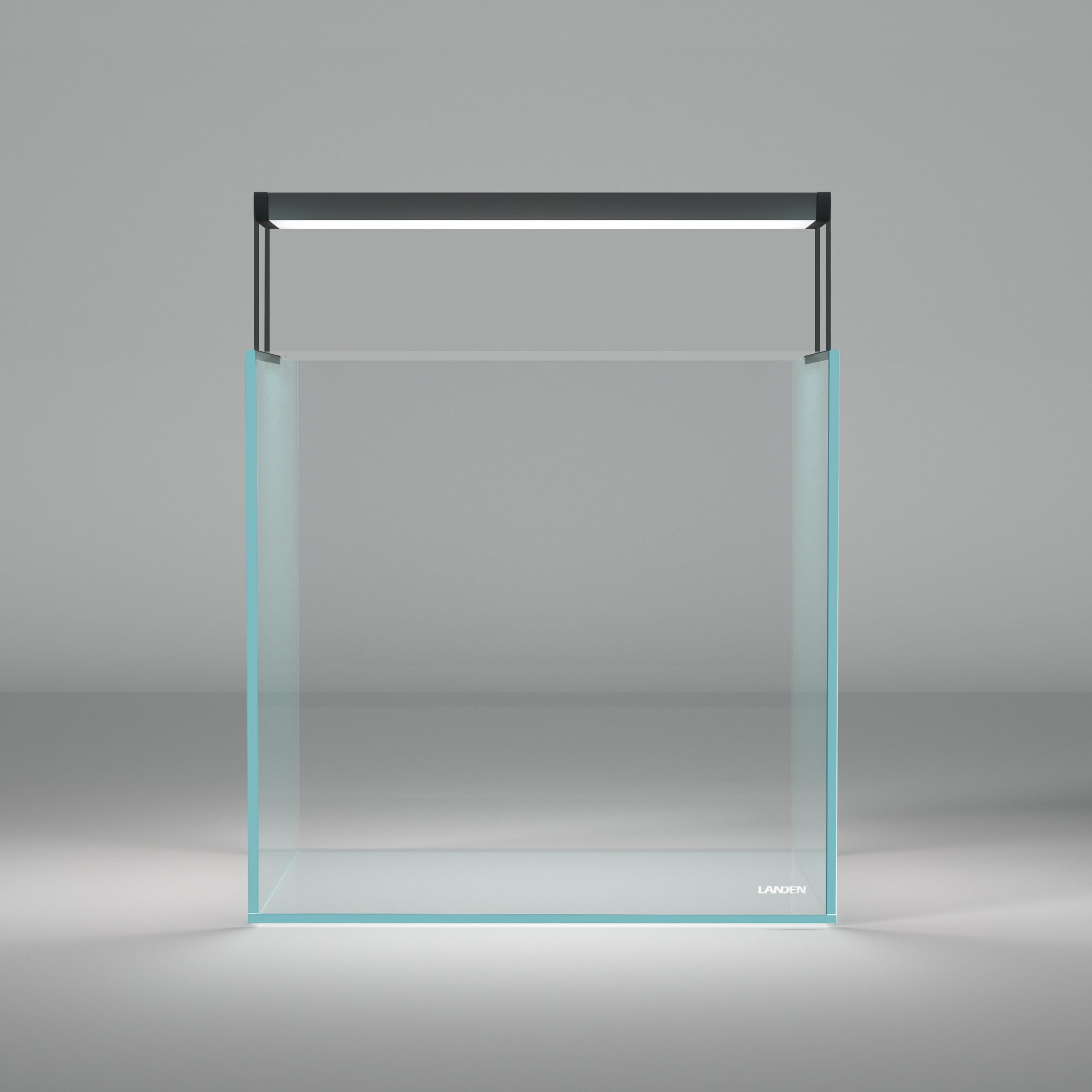LANDEN Lampe d'aquarium LED à spectre complet 32 W, support de fixation, réservoir de 30 à 45 cm