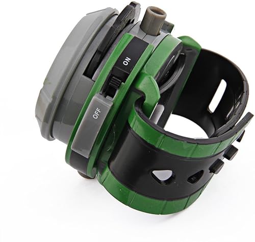 Miniatura 3 de Reloj proyector para niños visor de alien Negro y verde Reloj proyector para niños