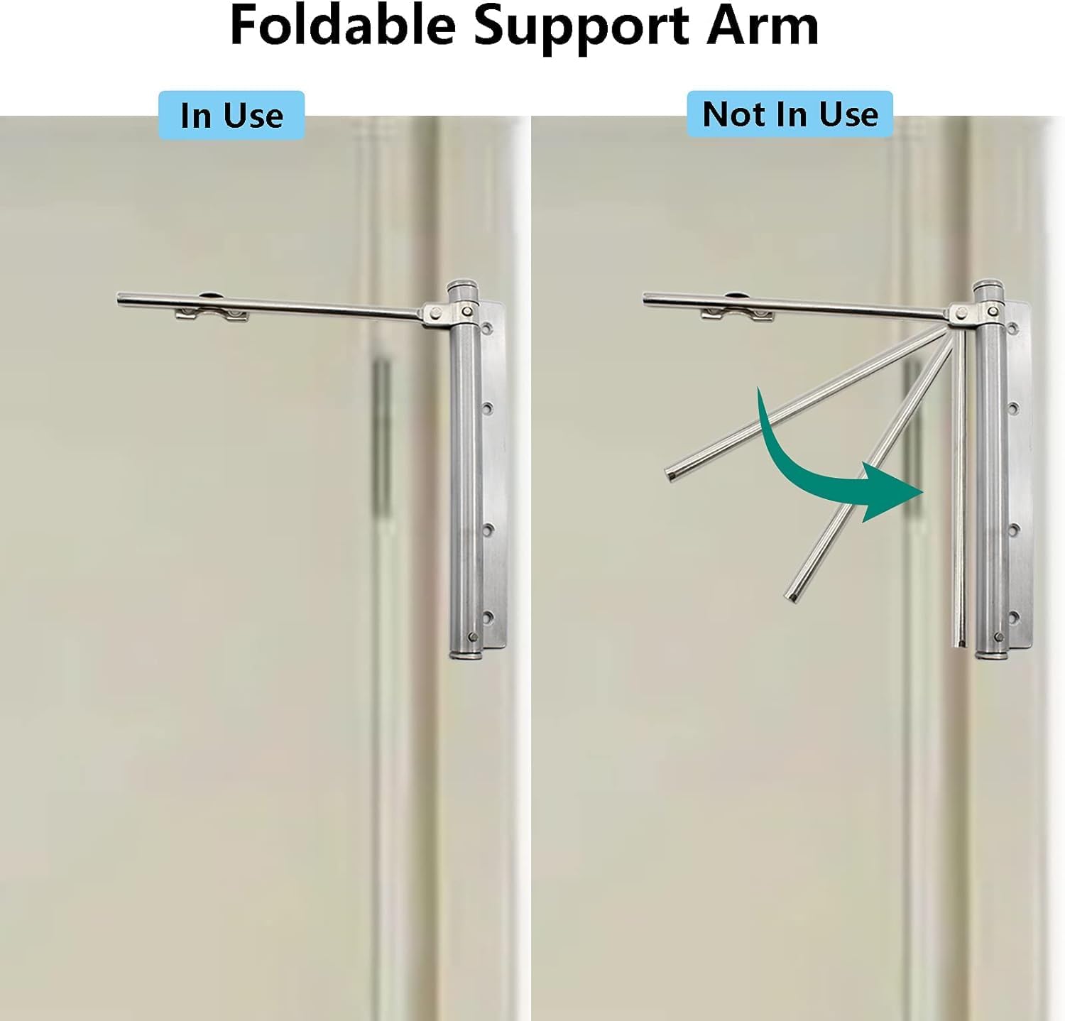 Dadhichi Zone Spring Door Closer for Wooden and Metal Doors | Automatic Closing Mechanism, Stainless Steel Finish, Suitable for Home and Office Doors. 1