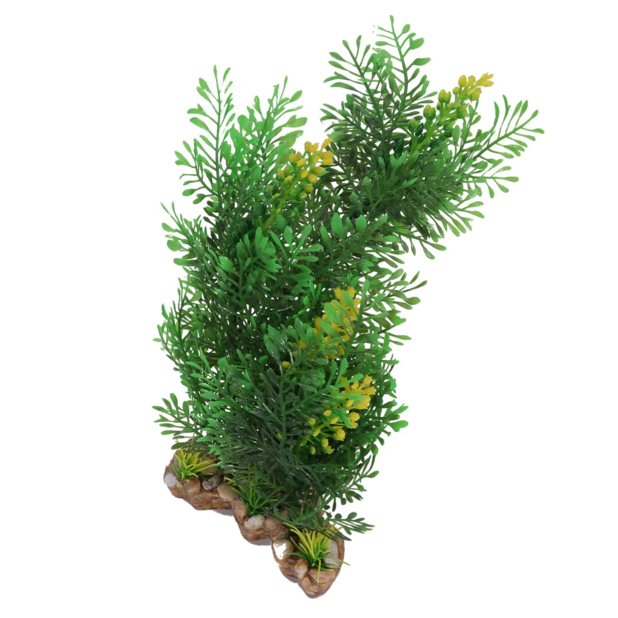Angoily 2stücke Künstliche Aquarienpflanzen Mit Realistischem Design Dekoratives Gras Für Süß Und Salzwasseraquarien Für Gestaltung Von Mikro-landschaften Und Einfach Zu Reinigen