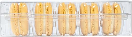 Miniatura 10 de Restaurantware - Sweet Vision - Contenedores de macarrones de 7.5 x 2.6 x 2 pulgadas, 100 cajas de macarrones resistentes - Se adapta a 5