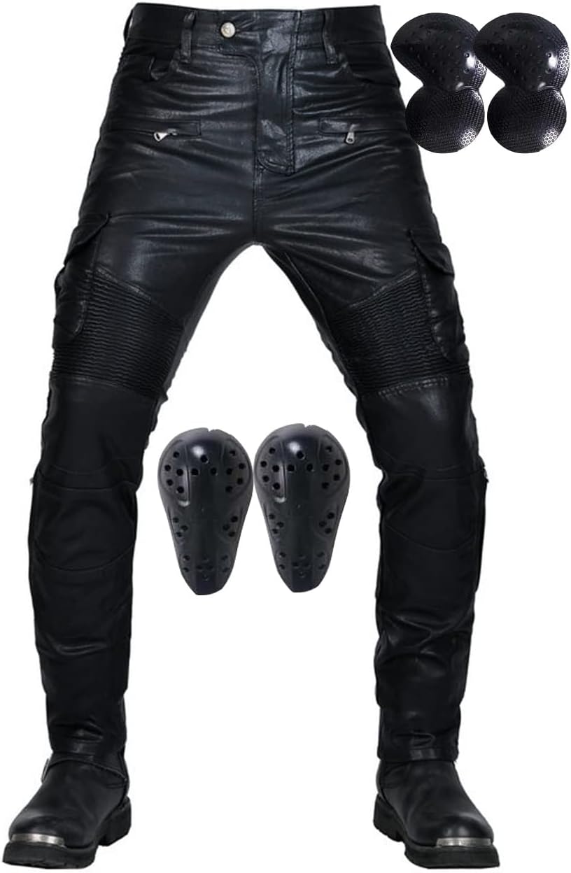 Motocross Pants Leather Waterproof Motorcycle Pants Jordan Ubuy