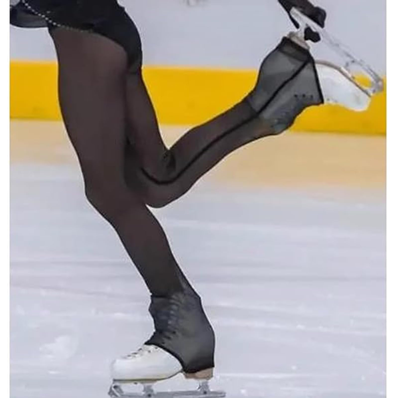 LIUHUO Legging de Patinage Artistique en Maille Respirante pour Fille
