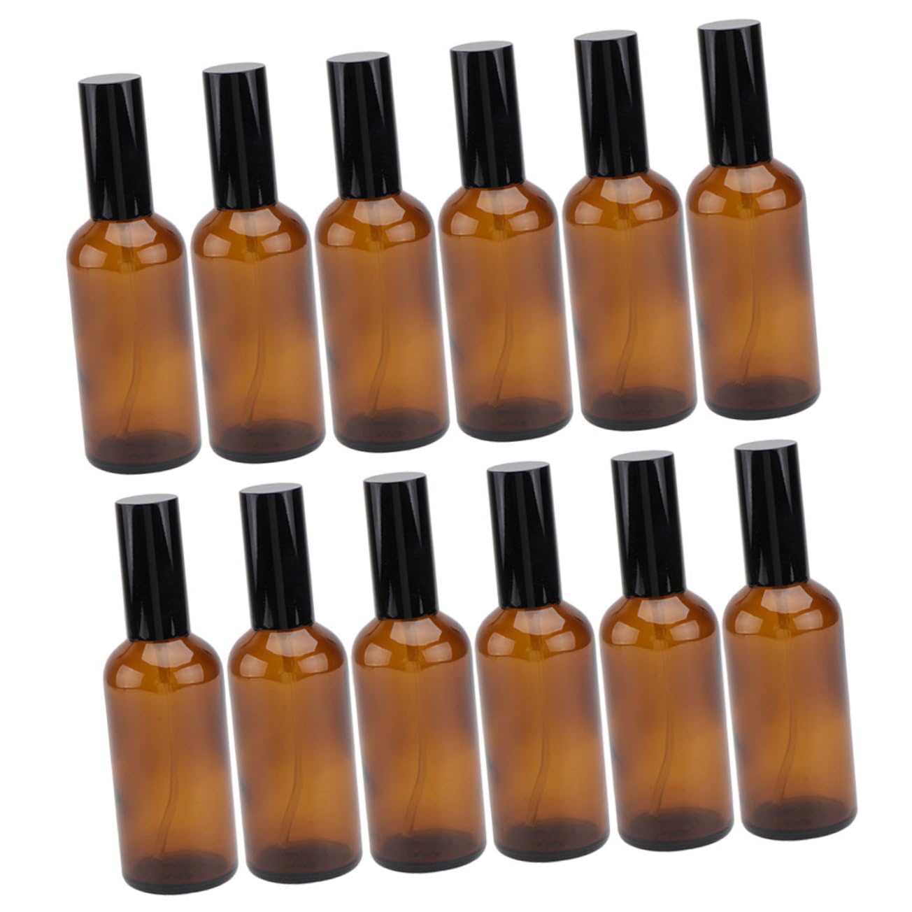 Healeved 12pezzi Bottiglie Spray Impermeabili e Riutilizzabili Per Oli Essenziali e Profumi Per Viaggi e Uso Quotidiano