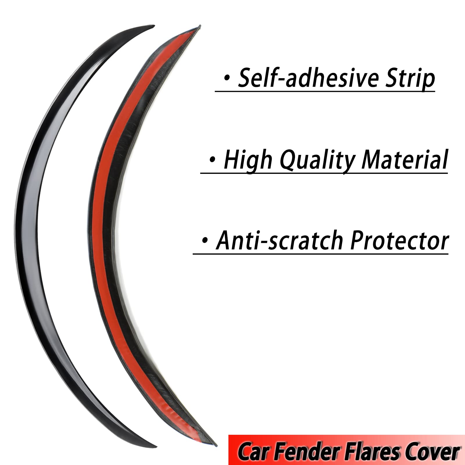 youフェンダーモール Amazon | XUKEY 車オーバーフェンダー フェンダーモール