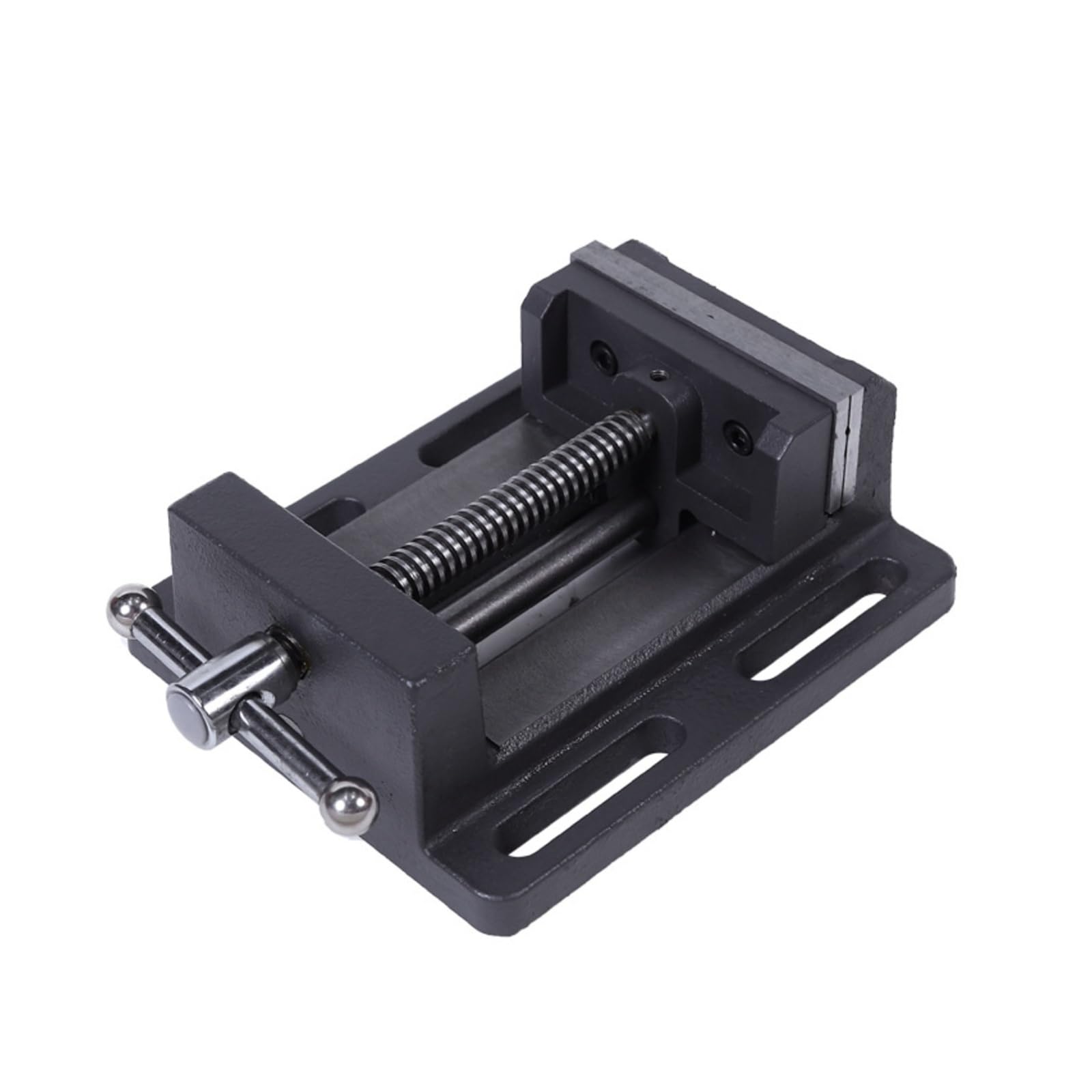 Bench Vice, Parallel-Jaw Vice Plain Vise Flat Tongs for Engraving Carving Machine Mini Woodworking Multi-Functional Clamp for Woodworking, Metalworking(6inch)