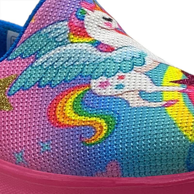 KazarMax-Kids-Girls-Printed-Slip-On-ShoesSneakers