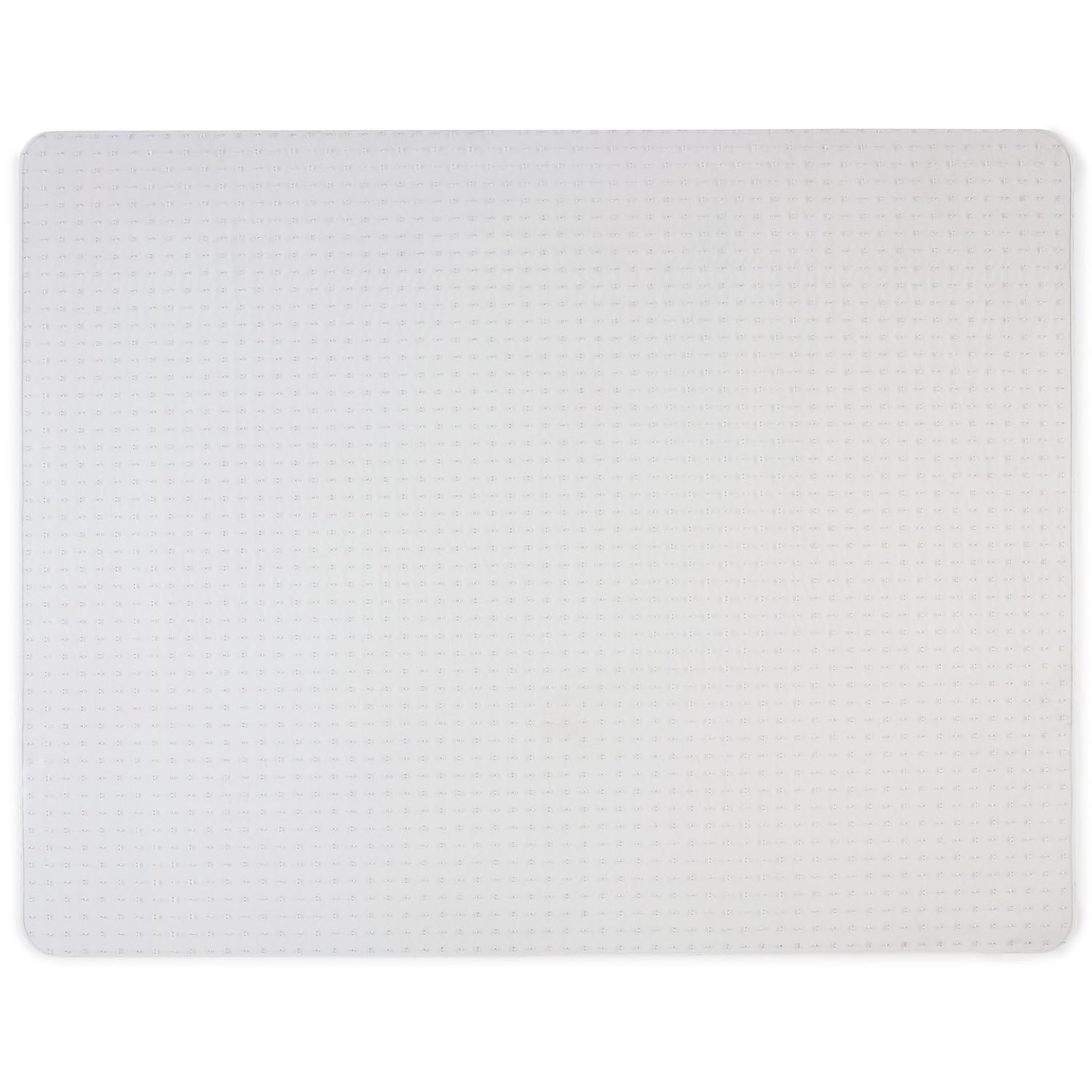 Staples Office Chair Mat Clear Floor Mats Flat-Pile Carpets 60 x 46 Inch Smooth Glide