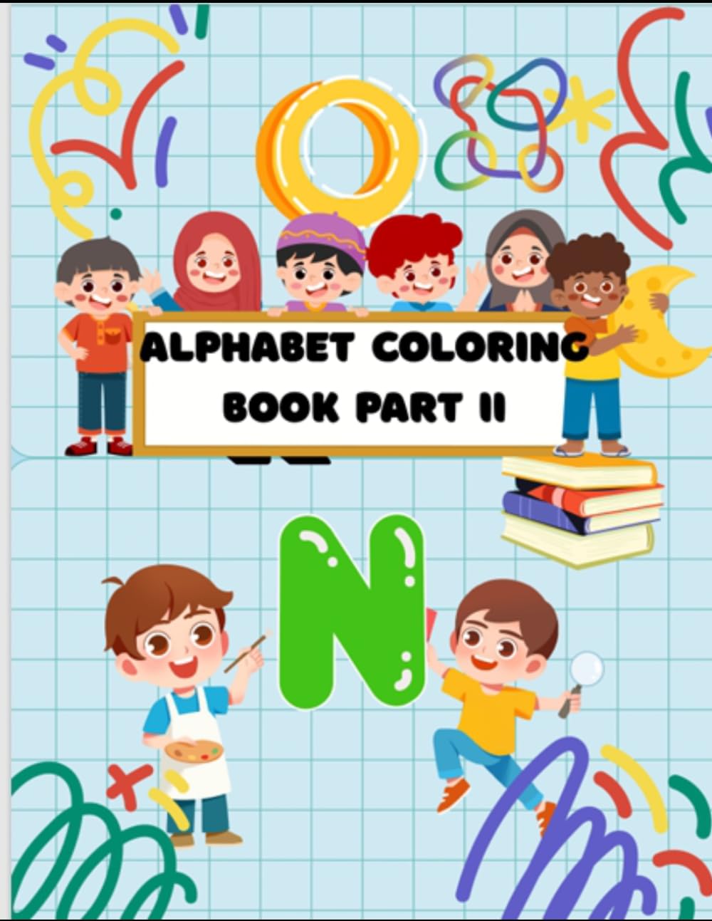 Alphabet Coloring Book Part Two