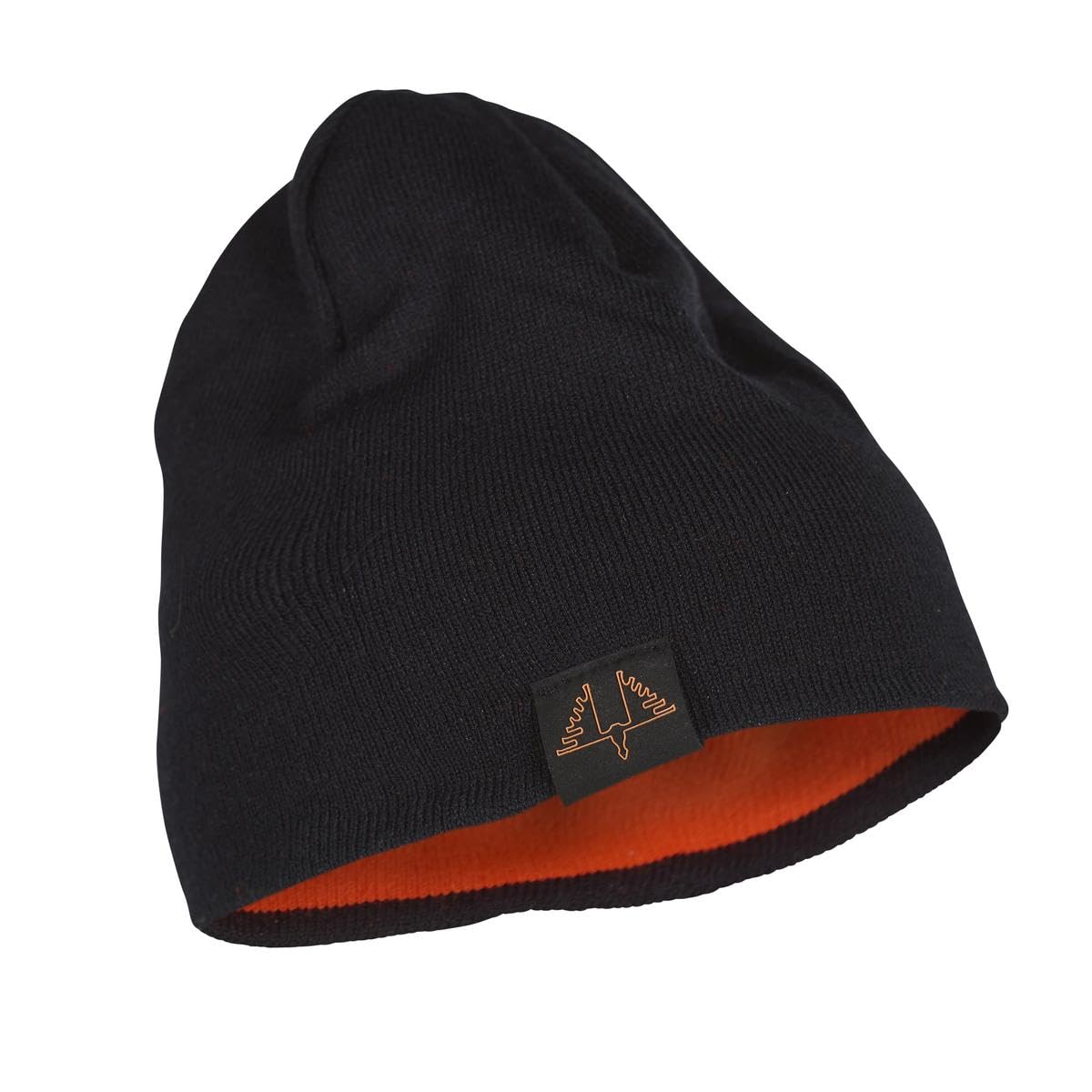 SwedTeam Protect Reversible Beanie – Hi-Vis Hunting Hat Brown