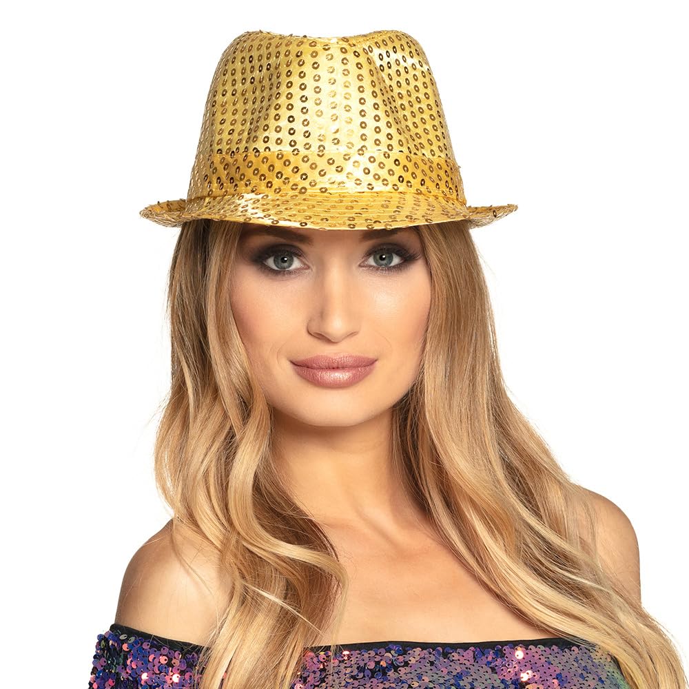 Boland 01257 – Sequin Hat for Adults, One Size