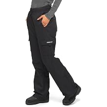 Arctix Womens Lumi Pull Over Fleece Lined Cargo Snow Pants
