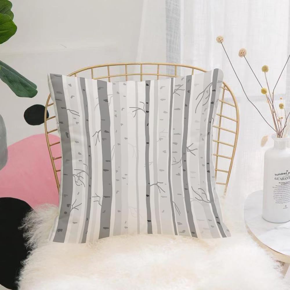 Hyosxw Seamless Tree Wallpaper Trees Vector Pattern - A9 Cushion Cover,Throw Pillow Case Home Decorative For Living Room Bedroom Sofa Chair 18X18 Inch,Seamless Tree Wallpaper Trees Vector Pattern,Pillowcase 45X45cm