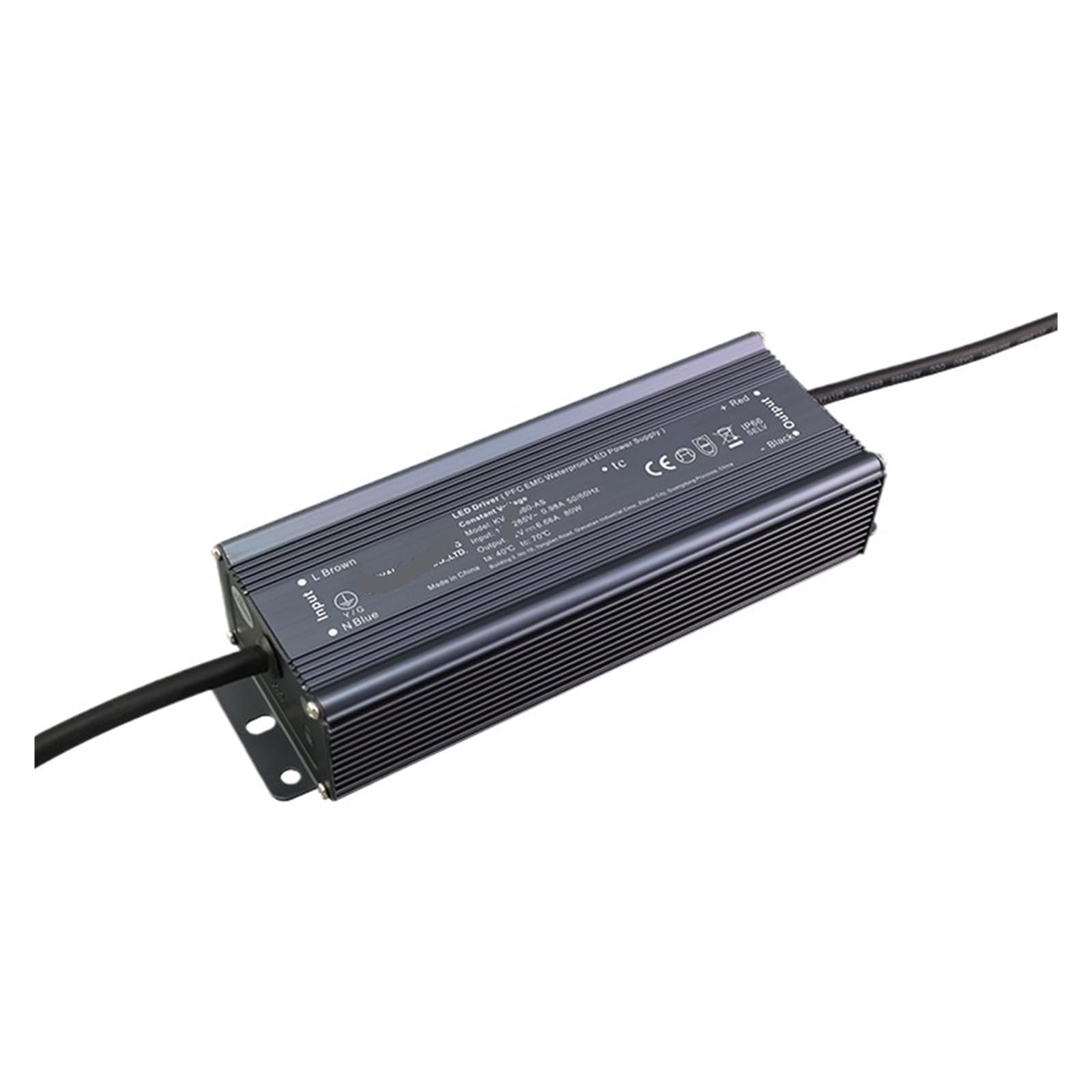 NVSFZGIYG Constant Voltage Waterproof Drive Fountain Light Square Live Switch Power Supply(48V 1.67A 80W)