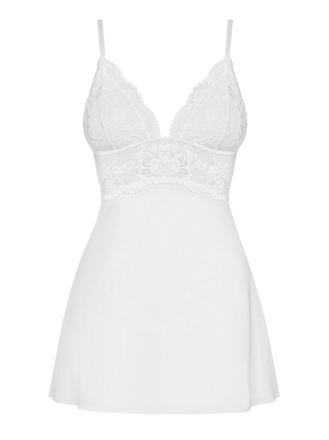 Selente Love & Fun verführerisches 3-teiliges Damen Nachtwäsche-Set aus Negligee/Babydoll, Tanga & Satin-Augenbinde, Made in EU