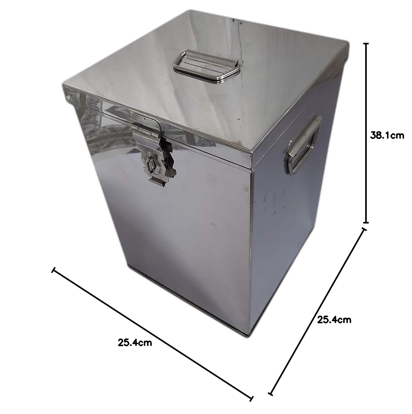 Buy Kamdhenu Multipurpose Stainless Steel Square Grocery Container