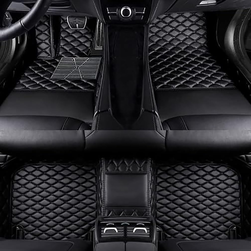 Car Floor Mats, for Mercedes Benz GLE 350/450/53 AMG/580/63 AMG S 2020-2024 All Weather Full Coverage Anti Slip Universal Waterproof Protection, Auto Accessories,B-Black