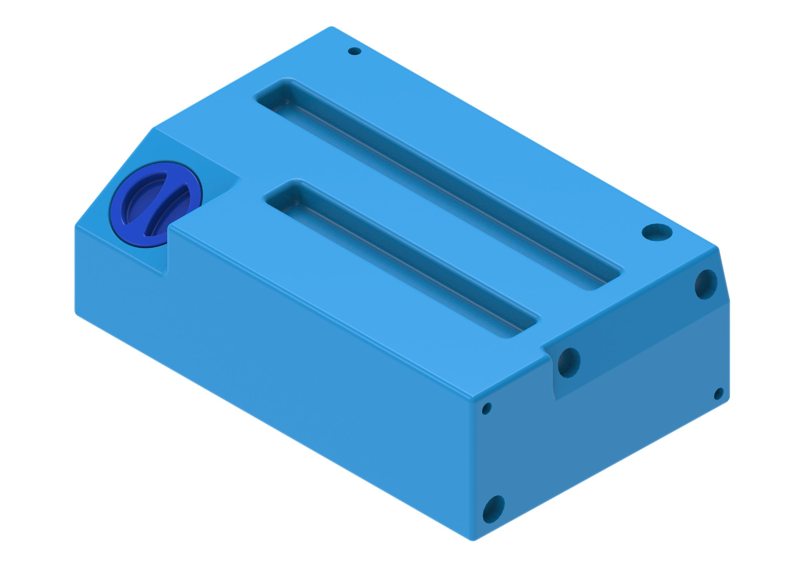 SERBATOIO SMART 110 RIGIDO ACQUA GLOBETANK (BOAT BLUE)