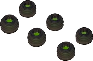 HE Chang He Yin Sonic Eartips, Ripple Wall Earbud Tips, Replaceable Silicone Medical Grade Hypoallergic IEM Ear Plugs with Sonic Filter Zone, Optional S/M/L Size (L- 3 Pairs)