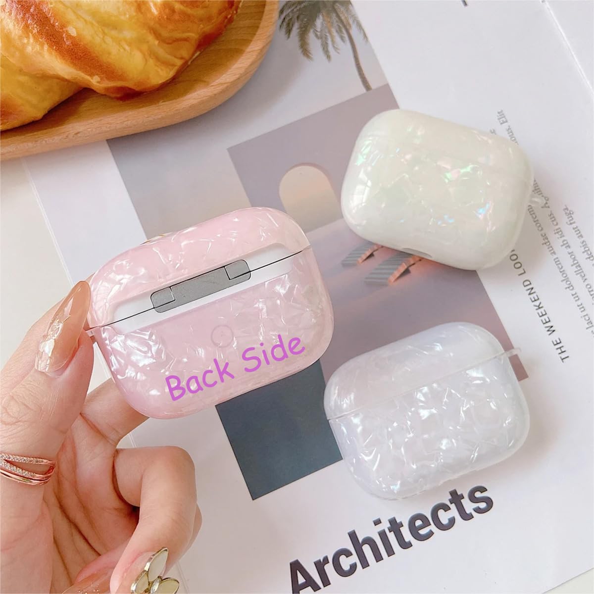 【Cutie Girls is here 】AirPods PRO Amazon.com: MINSCOSE Compatible with AirPods Pro 2 Clear Case,Cute