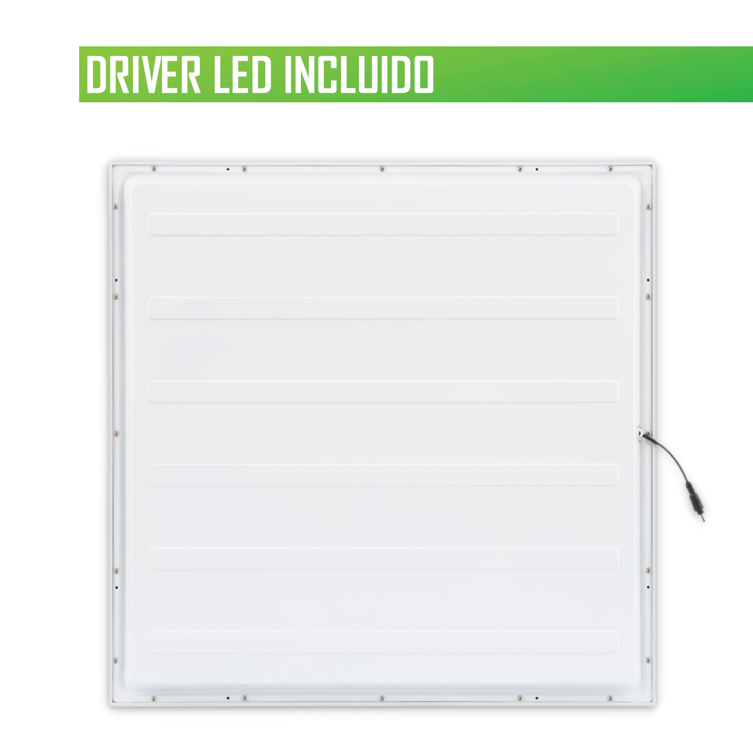 Panel LED 60x60 para Techo Desmontable, Pantalla LED para Cocina, 40W 6000ºK (Pack 6)